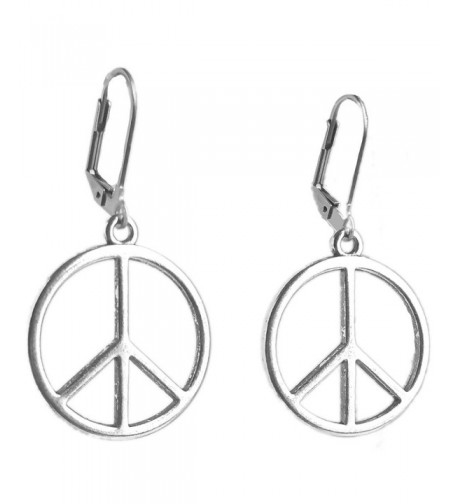 Sabai NYC Silvertone Hippie Earrings