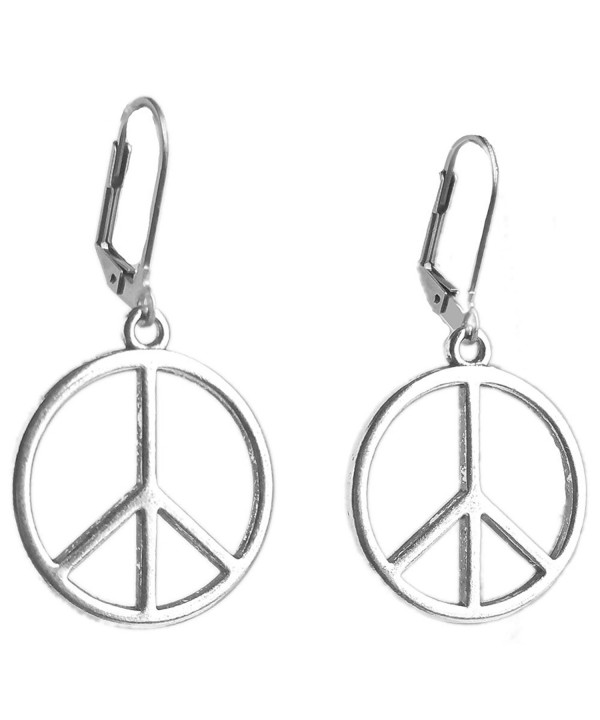 Sabai NYC Silvertone Hippie Earrings