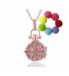 Sharefashion Rhinestone Necklace Aromatherapy Essential