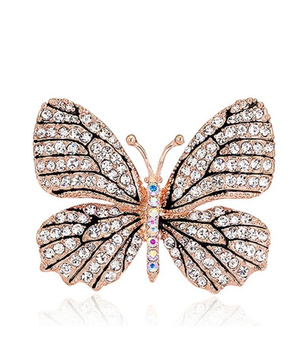 Fashion Multicolor Rhinestone Butterfly Wedding