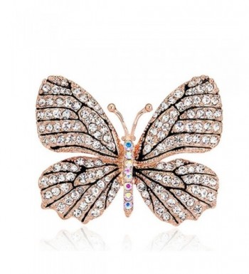 Fashion Multicolor Rhinestone Butterfly Wedding