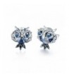 SBLING Blue Earrings Swarovski Crystals