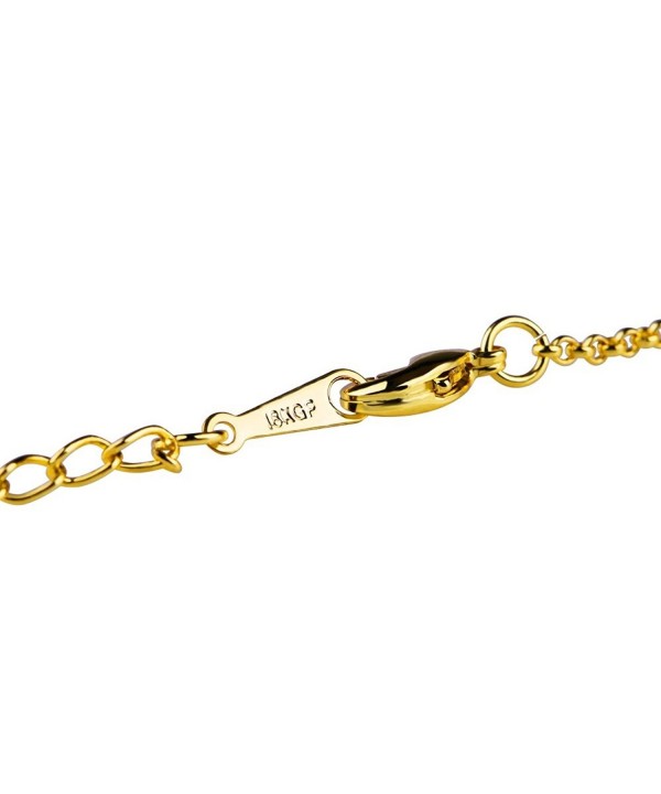 Gold Plated Link Chain Necklace