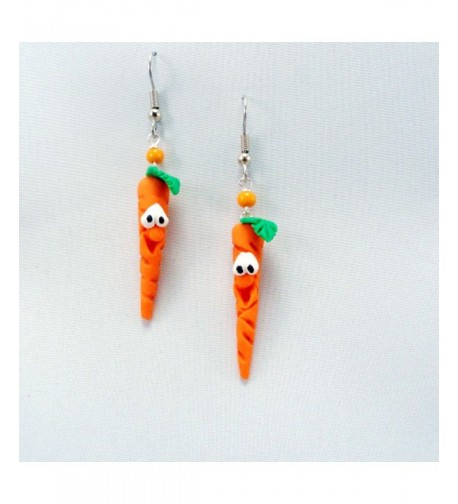 MMCreations Carrot Dangle Earrings