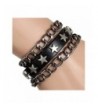 Leather Wristband Bracelet Jewelry Fashion