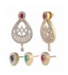 Swasti Jewels American Interchangable Earrings