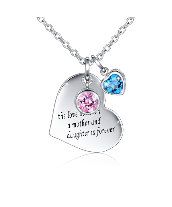 Sterling Message Engraved Daughter Necklace