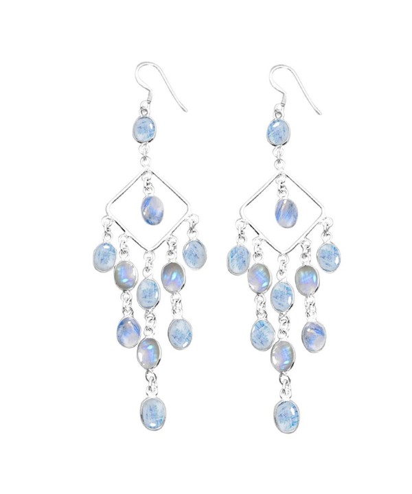 22 00ctw Moonstone Silver Sterling Jewelry