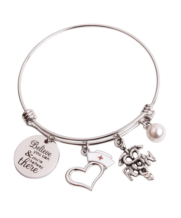 RUNXINTD Personalized Inspirational Graduation Bracelet 1