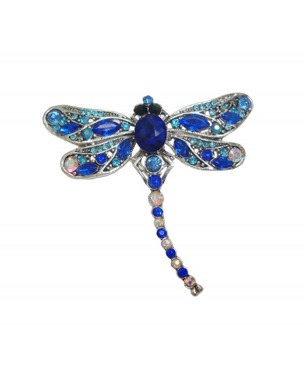 TTjewelry Little Dragonfly Rhinestone Crystal