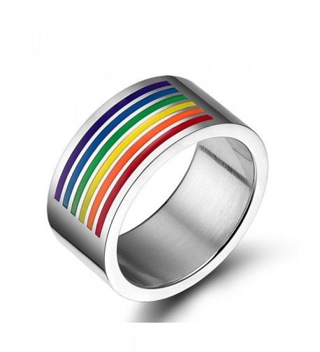 LGBT Rainbow Enamel Lesbian Jewelry