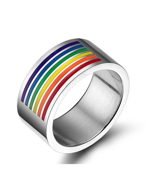 LGBT Rainbow Enamel Lesbian Jewelry