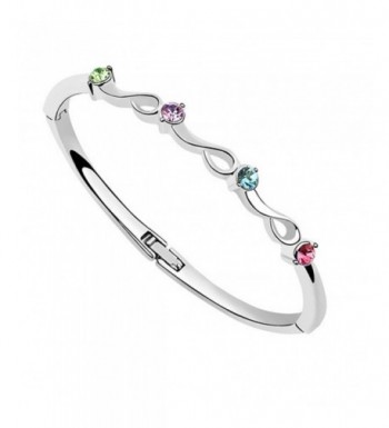 Crystals Swarovski Colorful Bangle Bracelet