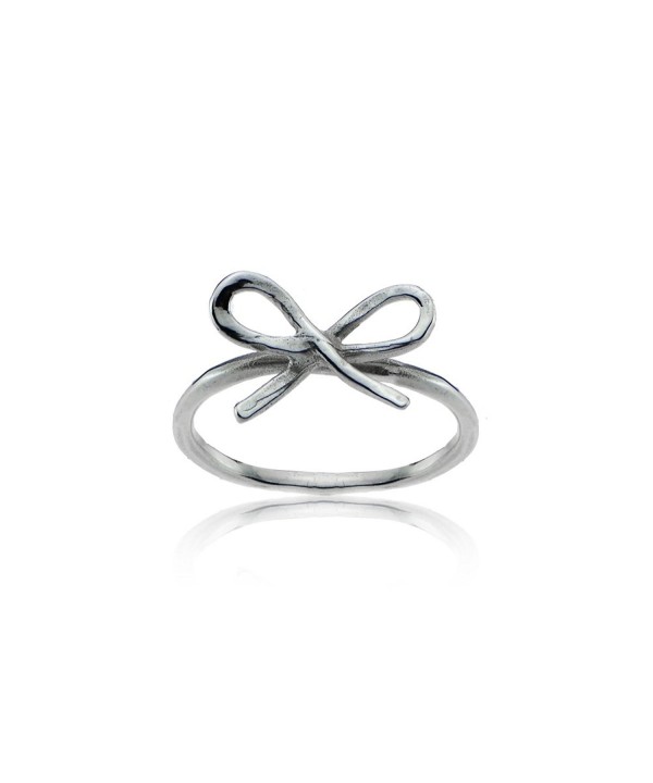 Sterling Silver Polished Dainty Stackable