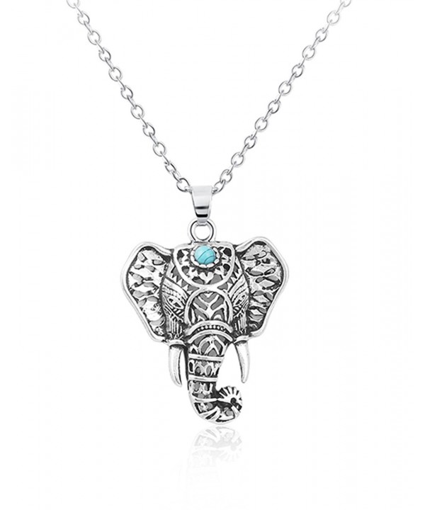 Cyntan Vintage Elephant Necklace Jewelry