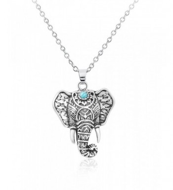 Cyntan Vintage Elephant Necklace Jewelry