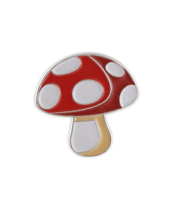 Mushroom Toadstool Emoji Shroom Enamel