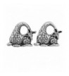 Corinna Maria Sterling Giraffe Earrings Stainless