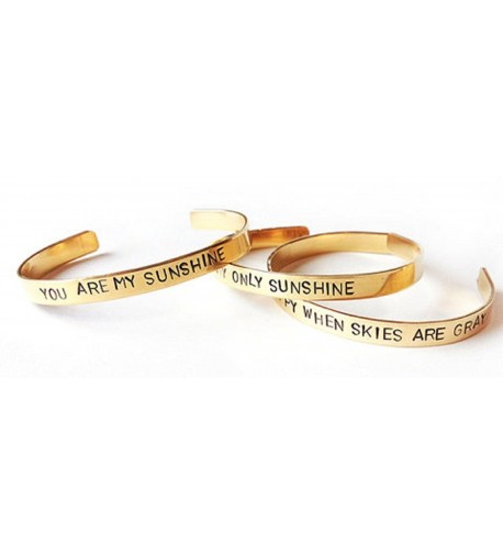 stacking bracelets sunshine inspirational daughter