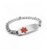 MyIDDr Pre Engraved Customizable Medical Bracelet