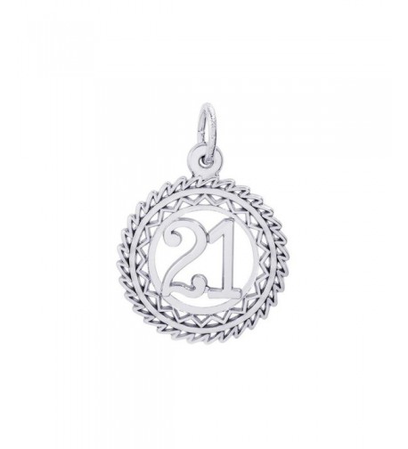 Rembrandt Charms 21 Number Charm