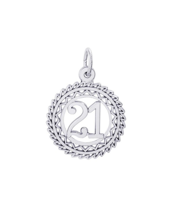 Rembrandt Charms 21 Number Charm