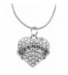 Gift Necklace Engraved Jewelry Colorless