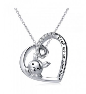 Sterling Silver Engraved Pendant Necklace