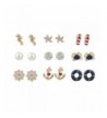 Lux Accessories Crystal Nautical Earring