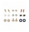 Lux Accessories Crystal Nautical Earring