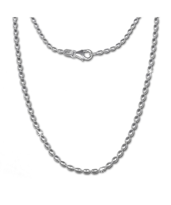 SilberDream olive chain Necklace Sterling SDK21370