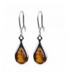 Certificated Genuine Sterling Teardrop Earrings