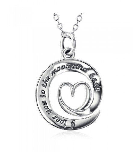 Sterling Silver Heart Pendant Necklace