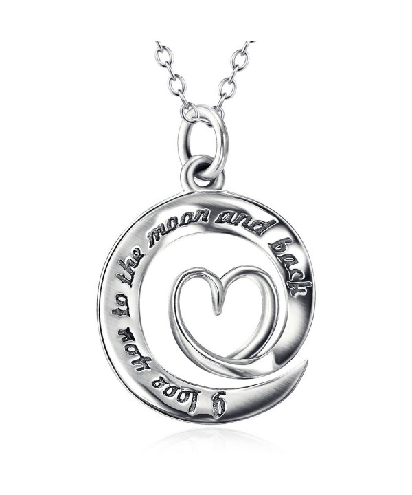 Sterling Silver Heart Pendant Necklace