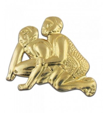 Wrestling Gold Chenille Sports Lapel