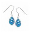 Beaux Bijoux Sterling Teardrop Earrings