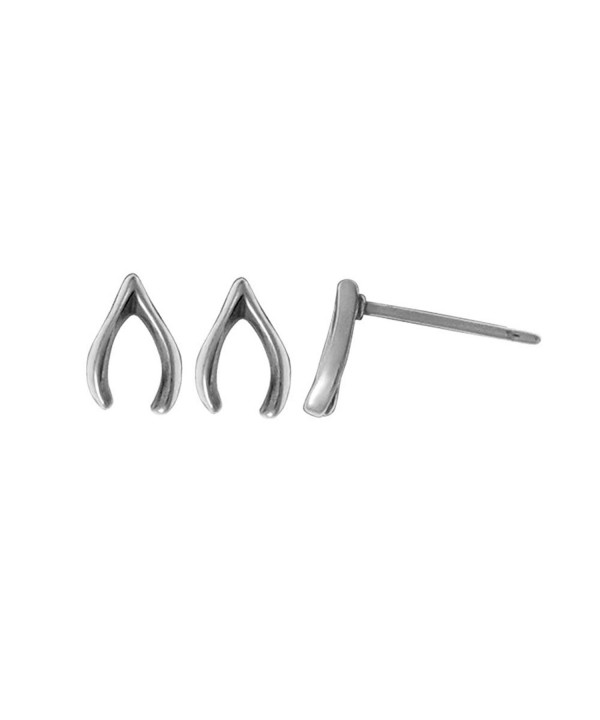 Boma Sterling Silver Wishbone Earrings