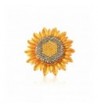 TTjewelry Jewelry Charming Sunflower Rhinestone