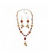 Carnelian Necklace Earrings Dangling Fashion