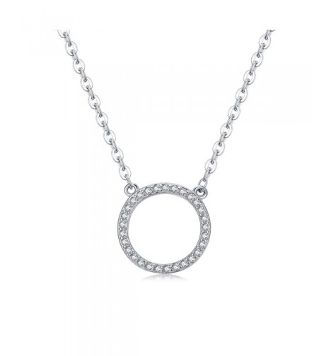 Florensi Sterling Silver Circle Necklace