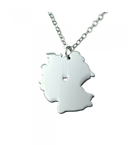 Silver Stainless Pendant Necklace Germany