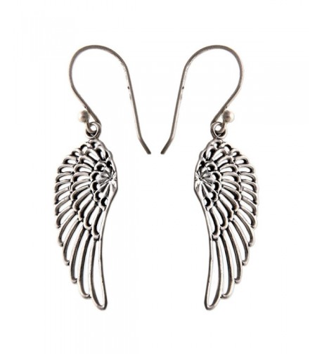 NOVICA Sterling Silver Earrings Angelic