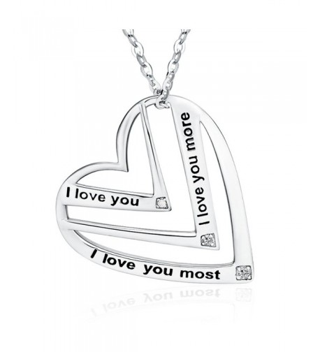 Victoria Jewelry love Engraved Pendant