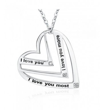 Victoria Jewelry love Engraved Pendant