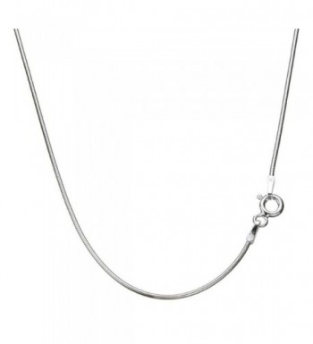 Sterling Silver Snake Nickel Necklace