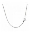 Sterling Silver Snake Nickel Necklace