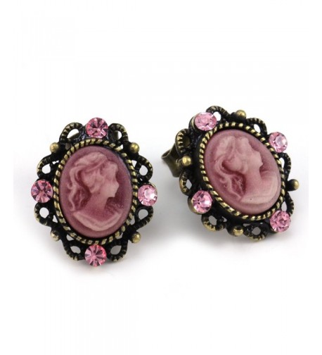 Small Cameo Earrings Fashion Jewelry