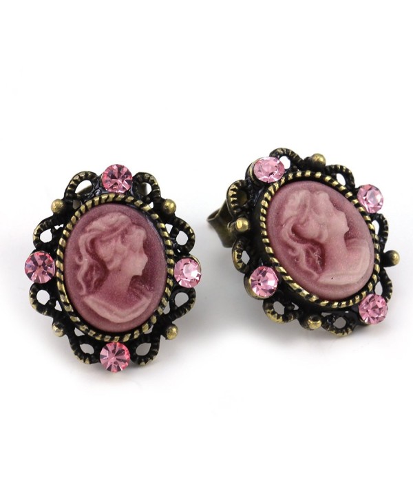 Small Cameo Earrings Fashion Jewelry