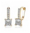 Zirconia Diamond Earrings Champagne DreamSter