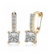 Zirconia Diamond Earrings Champagne DreamSter